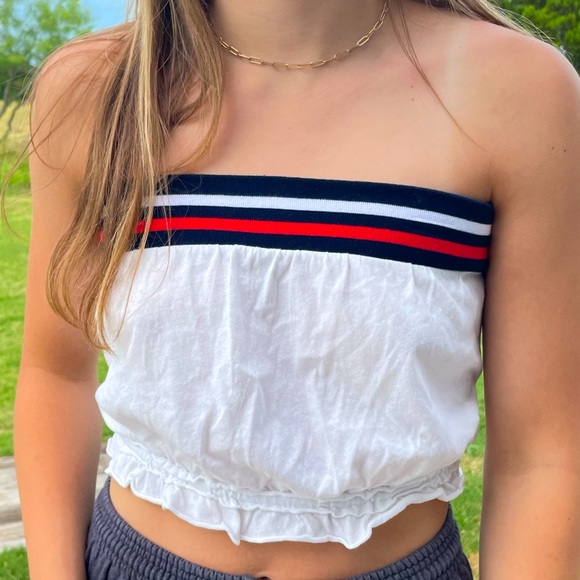 Free People Grand Slam Tube Top - Picture 3 of 7